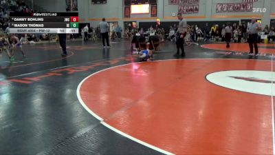 PW-12 lbs 3rd Place Match - Danny Bohling, Jesup Mat Club vs Mason Thomas, DC Elite