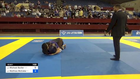 Jordan Michael Butler vs Joseph Mathias McCabe 2024 Pan IBJJF Jiu-Jitsu No-Gi Championship