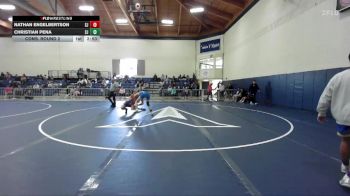 157 lbs Cons. Round 2 - Christian Pena, San Jose State University vs Nathan Engelbertson, San Jose State University