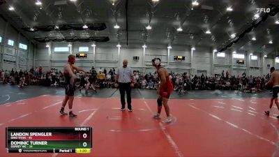 190 lbs Round 1 (4 Team) - Landon Spengler, Ohio Titan vs Dominic Turner, Osprey WC