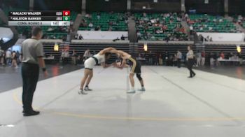 6A 157 lbs Cons. Round 5 - Malacki Walker, Clay Chalkville vs Halston Barker, Athens