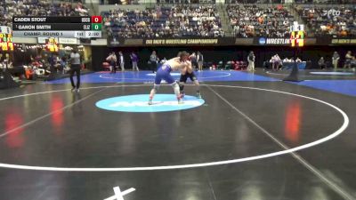 184 lbs Champ. Round 1 - Ganon Smith, Elizabethtown vs Caden Stout, Coast Guard