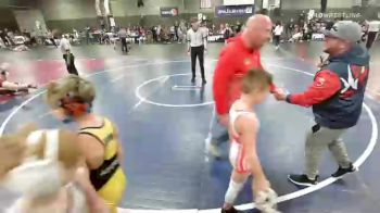 78 lbs Rr Rnd 1 - Brett Larson, Midwest Destroyers vs Braden Gaines, Windsor WC