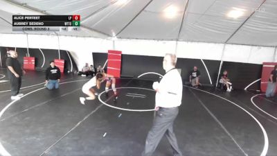 110 lbs Cons. Round 3 - Alice Perteet, Lady Phoenix vs Aubrey Sedeno, World Team Training Center