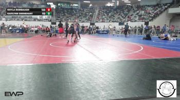108 lbs Round Of 64 - Khyla Rumbaugh, Tecumseh vs Kaitlynn Swinehart, Piedmont