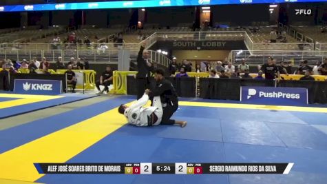 Sergio Raimundo Rios Da Silva vs Alef José Soares Brito De Morais 2025 Pan Jiu Jitsu IBJJF Championship