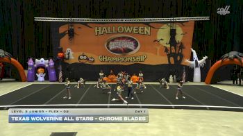 Texas Wolverine All Stars - Chrome Blades [2025 L2 Junior - Flex - D2 Day 1] 2025 Cheer Power San Antonio Halloween Challenge