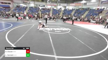 130 lbs Round Of 32 - Keeghan Clouse, Nebraska Titans vs Logan Vannest, Bear Cave WC