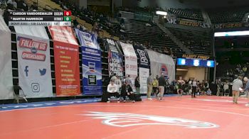138 Class 2 lbs Cons. Round 3 - Carson Vandoremalen, Excelsior Springs vs Martin Harrison, Father Tolton Regional Catholic