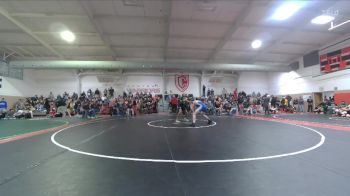132 lbs Cons. Round 2 - Weston Elwood, Norwood vs Damien Young Eagle, Piedra Vista