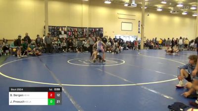 85 lbs Rr Rnd 1 - Bentley Bergen, Highland Hornets K-8 vs Joseph Prosuch, Lake WC K-8