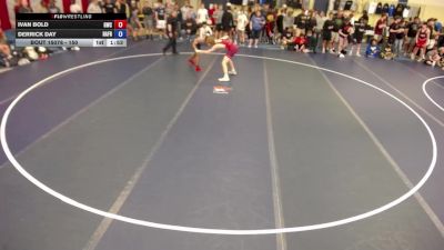 150 lbs Champ. Round 1 - Ivan Bold, Guerrilla Wrestling Club vs Derrick Day, Harding Freco