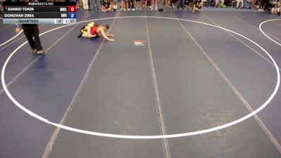 157 lbs Quarters - Danko Tokin, MN Elite vs Donovan Zima, Northwest Wrestling Club