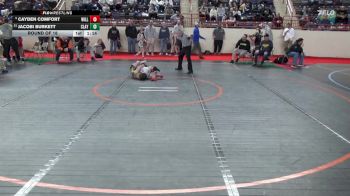 65_B lbs Round Of 16 - Cayden Comfort, Williamsport vs Jacobi Burkett, Claysburg Kimmel