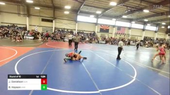 116 lbs Round Of 16 - James Danielson, Summit County Jiu-jitsu vs Broxton Hopson, Grindhouse WC