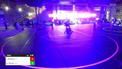 64 lbs Final - Isabella Mafnas, 2tg vs Avery Porter, Tucson Pride WC