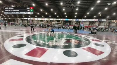 126 lbs 5th Place Match - Liam O`Dea, Cowboy Kids Wrestling Club vs Aaron Schurman, Unattached