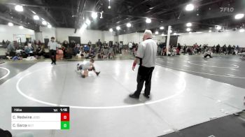 73 lbs Final - Camren Redwine, Juggernaut WC vs Cree Garza, No Team