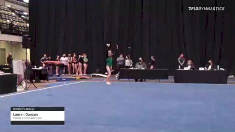 Lauren Duncan - Women's Group, Twisters Gymnastics Inc. - 2021 Women's Xcel Region 4 Championships