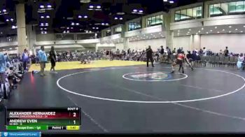 138 lbs Champ Round 1 (16 Team) - Andrew Even, SD Red vs Alexander Hernandez, Indiana Smackdown Gold