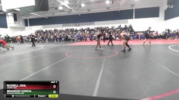 157 lbs Cons. Round 4 - Brandon Garcia, Schurr Wrestling vs Russell Johl, Legacy WC