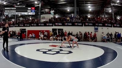 61 kg Cons. Round 2 - Marco Tocci, Tar Heel Wrestling Club vs Devin Gomez, Western Colorado Wrestling Club