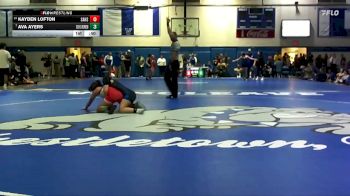 Girls 114 lbs 3rd Place Match - Ava Ayers, Ocean Springs Women vs Kayden Lofton, Saraland