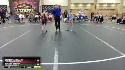 68 lbs Round 6 (8 Team) - Brian Stancill Jr, Cleveland Wrestling vs Tucker Wilson, Elevate Wrestling