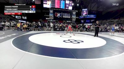 138 lbs Champ. Rd Of 64 - Chance Fisher, OK vs Deven Casey, IL