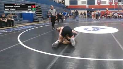 152 lbs Consy 1 - Jonathan Perkey, Southmoreland vs Evan Tirado, Hopewell