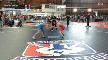 125A lbs Semifinal - Matthew Quigley, Michigan Premier vs Layne Martin, Michigan Premier