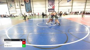 220 lbs Round Of 16 - Jeremiah Mora, CA vs Malcom Burris, GA