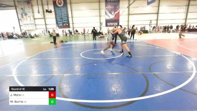 220 lbs Round Of 16 - Jeremiah Mora, CA vs Malcom Burris, GA