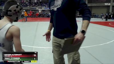 75 lbs Semis (4 Team) - Brody Schroeder, Z-M (Zumbrota/Mazeppa) vs Weston Taylor, Wabasso