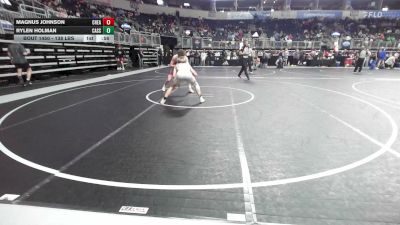 138 lbs Consi Of 8 #2 - Magnus Johnson, Cheatham County WC vs Rylen Holman, Cassville