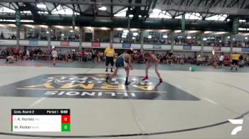 96-104 lbs Cons. Round 2 - Ambre` Hursey, Iguana Wrestling Club vs Maricio Parker, Rock Island Wrestling B&B