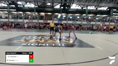 96-104 lbs Cons. Round 2 - Ambre` Hursey, Iguana Wrestling Club vs Maricio Parker, Rock Island Wrestling B&B