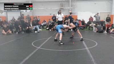 92 lbs Round 3 (10 Team) - Nehemiah Rankin, Neighborhood Wrestling vs Parker Duitsman, Prodigy