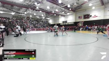 145 lbs Cons. Round 1 - Gabby Muniz, South Torrance vs Devyn Kripp, Long Beach Poly