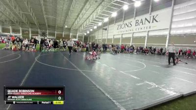 92 lbs Cons. Round 3 - Jt Walker, Nevada Elite Wrestling vs Quade Robinson, Iron County Wrestling Academy