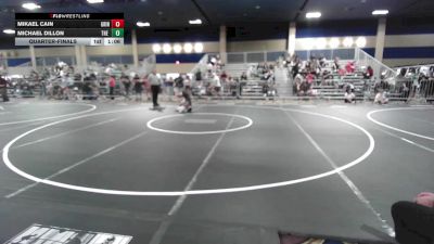 83 lbs Quarterfinal - Mikael Cain, Grindhouse WC vs Michael Dillon, The Club