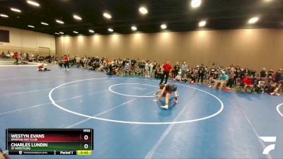 110 lbs Quarterfinal - Charles Lundin, 3F Wrestling vs Westyn Evans, Spartan Mat Club