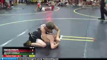 92 lbs Quarterfinals (8 Team) - Bryson Connelly, ARES vs Paxton Morgan, Untouchables Purple