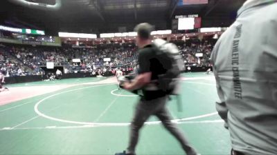 75 lbs Champ. Round 2 - Ryan Mann, LAC3 vs Bowen Gardner, PWCA