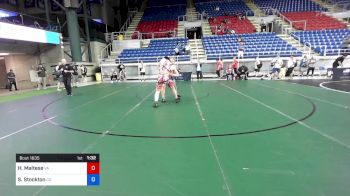 195 lbs Cons 16 #1 - Harry Maltese, Virginia vs Samuel Stockton, Colorado