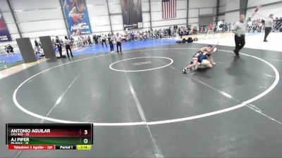 84 lbs Rd# 10- 4:00pm Saturday Final Pool - AJ Pifer, PA Gold vs Antonio Aguilar, Cali Red