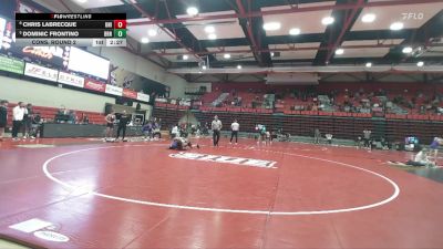 157 lbs Cons. Round 2 - Chris Labrecque, Northern Iowa vs Dominic Frontino, Brown