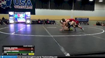 150 lbs Champ. Round 2 - Wayden Hawkins, Iowa vs Samuel Zanton, RT Elite Wrestling