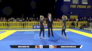 Daiana Bueno Barcellos vs Angela Marie Leite 2025 Pan IBJJF Jiu-Jitsu No-Gi Championship