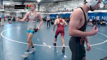 Silver 133 lbs Champ. Round 2 - Lyrik Fainter, Unattached vs Carter Siebel, Coe